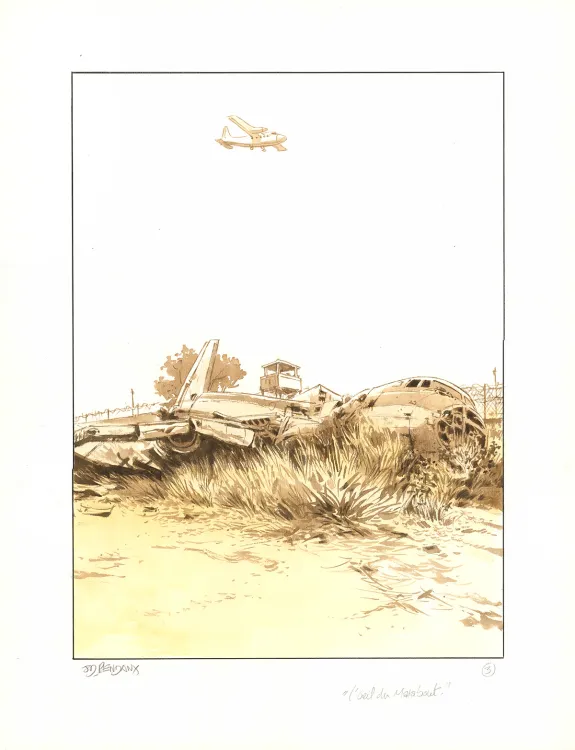 Planche couleur, L'OEil du marabout, Jean Denis Pendanx