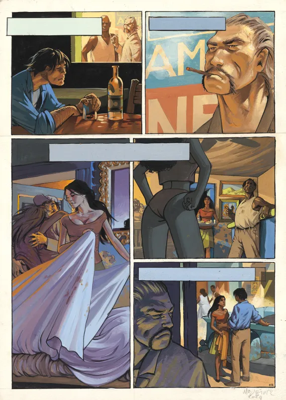 Planche couleur, Collectif Lavillers, Jean-Louis Mourier