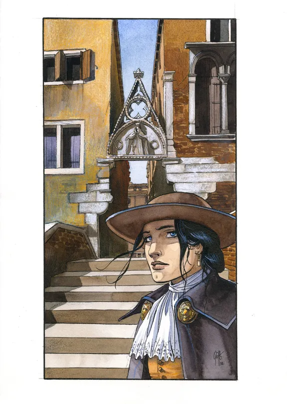Illustration couleur, Giacomo C.,  Griffo