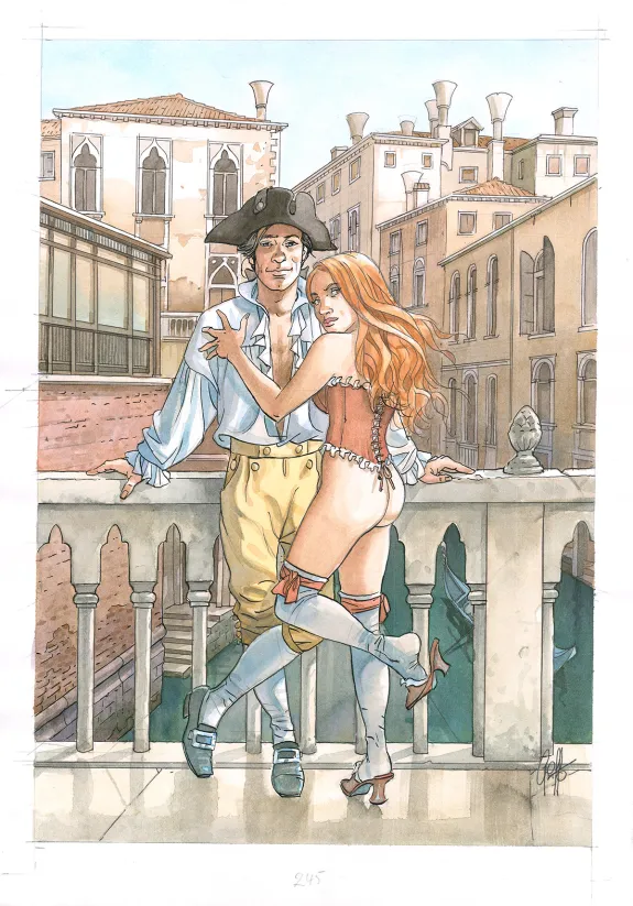 Illustration couleur, Giacomo C.,  Griffo