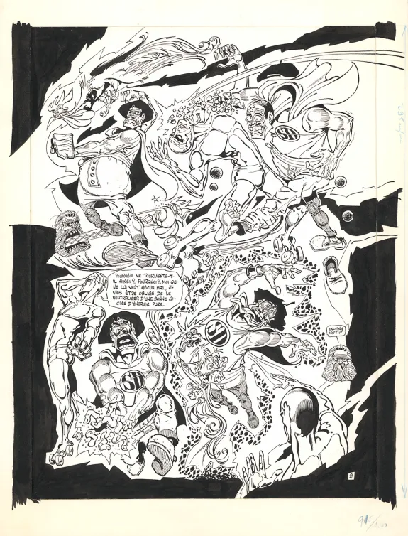 Planche noir et blanc, Rhââ Lovely, Tome 3 (T.3), Marcel Gotlib