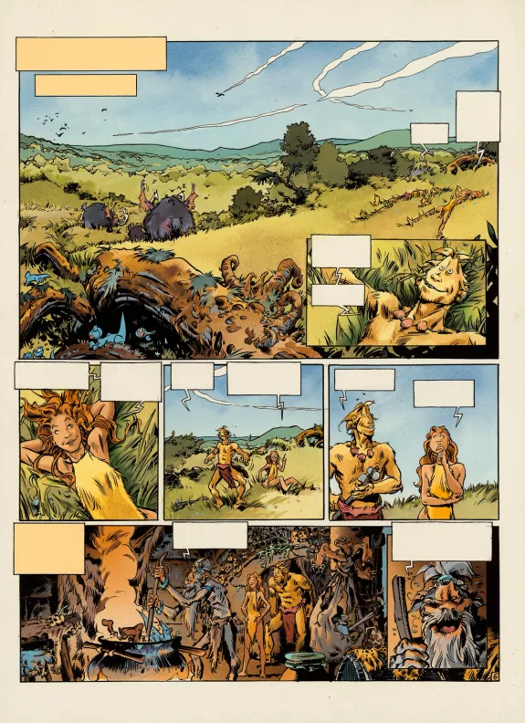 Mise en couleurs, Trolls de Troy, Rock'N'Troll Attitude (T.8), Claude Guth