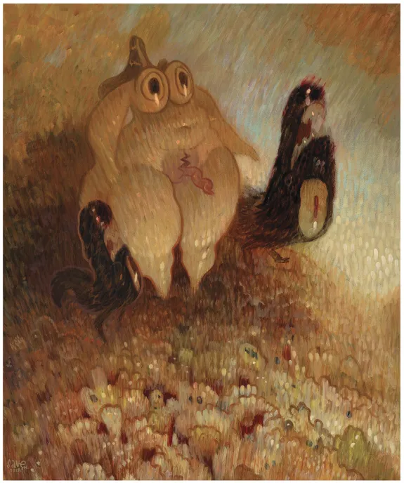 Peinture, Pillowy, the Art of Dave Cooper, Dave Cooper