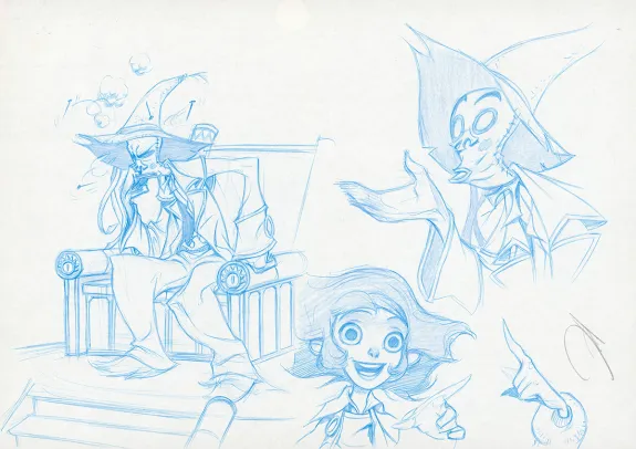 Crayonné, Le Magicien d'Oz, Enrique Fernandez