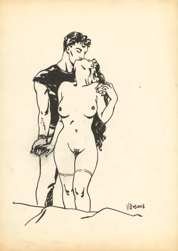 Illustration noir et blanc, Alex Varenne