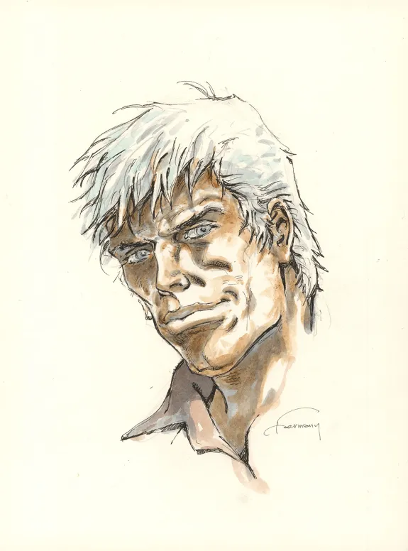 Illustration couleur, Bernard Prince,  Hermann