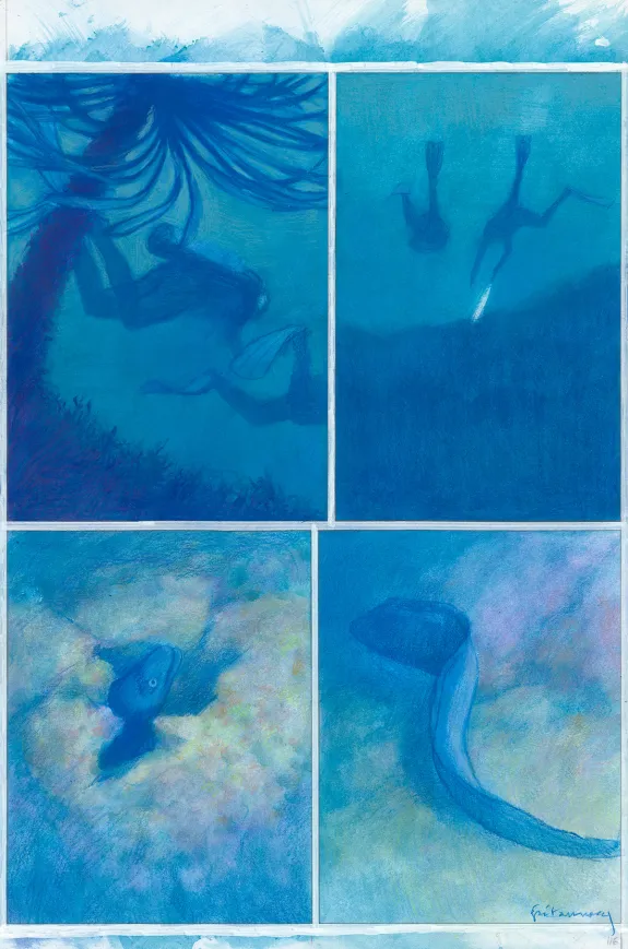 Planche couleur, Octopolis, Gaétan Nocq