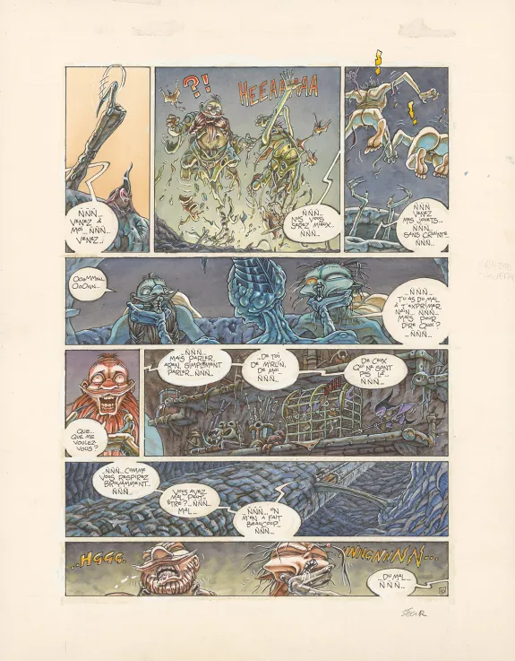 Planche couleur, Légendes des Contrées oubliées, Le Pays des songes (T.2), Thierry Ségur