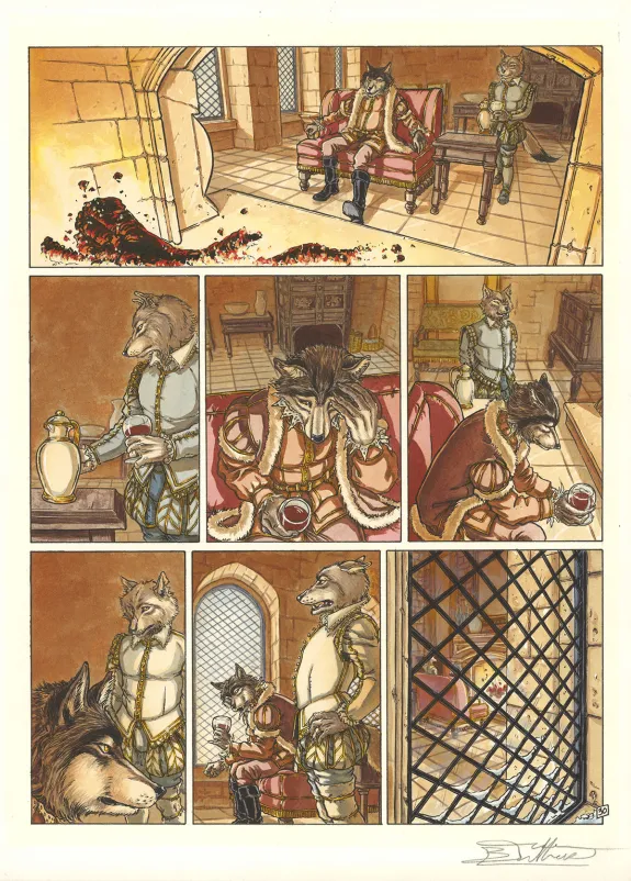 Planche couleur, Le Bois des Vierges, Béatrice Tillier
