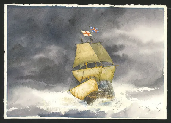 Couverture, XIII, Le Jour du Mayflower (T.20), William Vance