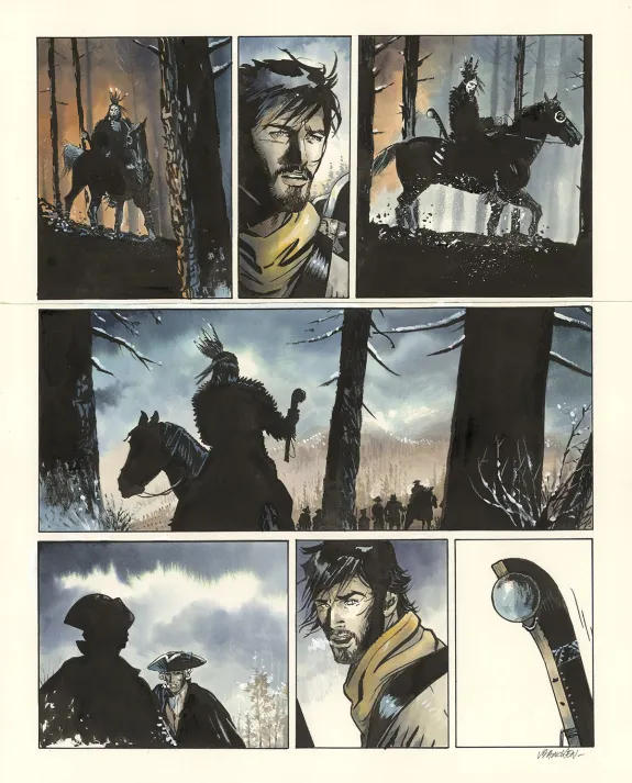 Planche couleur, Nouvelle France, Bernard Vrancken