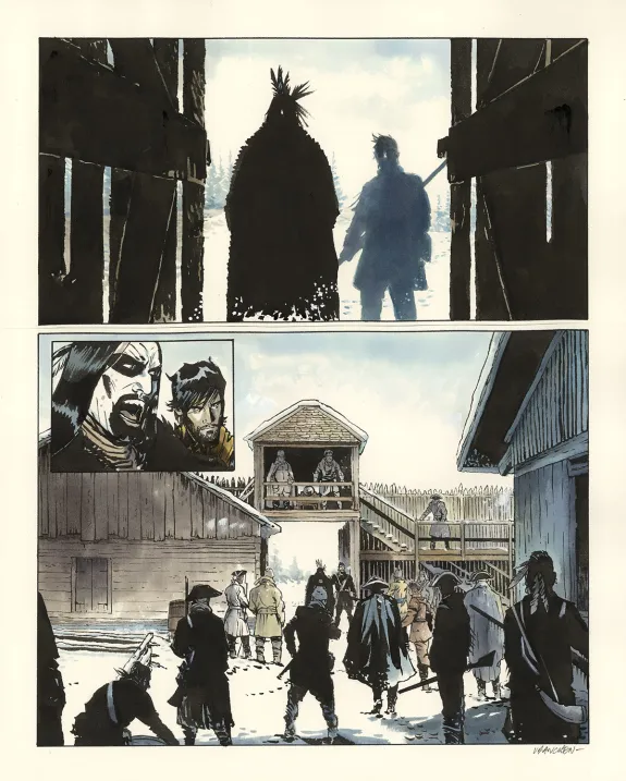 Planche couleur, Nouvelle France, Bernard Vrancken
