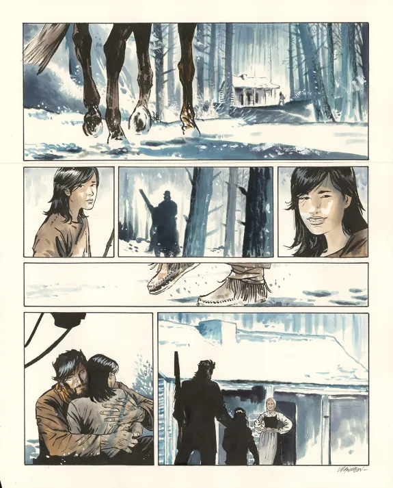 Planche couleur, Nouvelle France, Bernard Vrancken