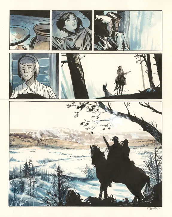 Planche couleur, Nouvelle France, Bernard Vrancken