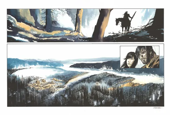 Planche couleur, Nouvelle France, Bernard Vrancken