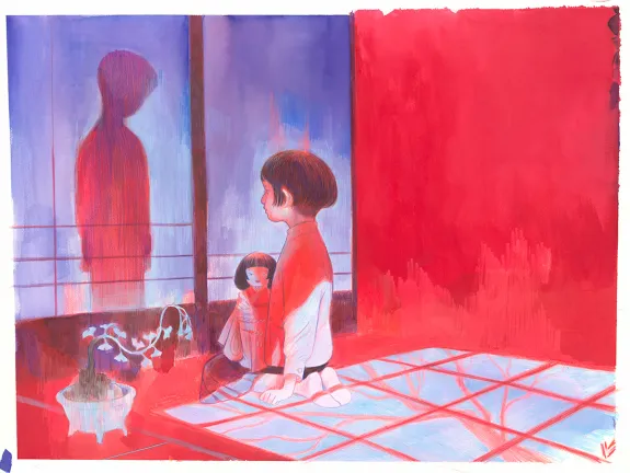 Illustration couleur, Isabella Mazzanti