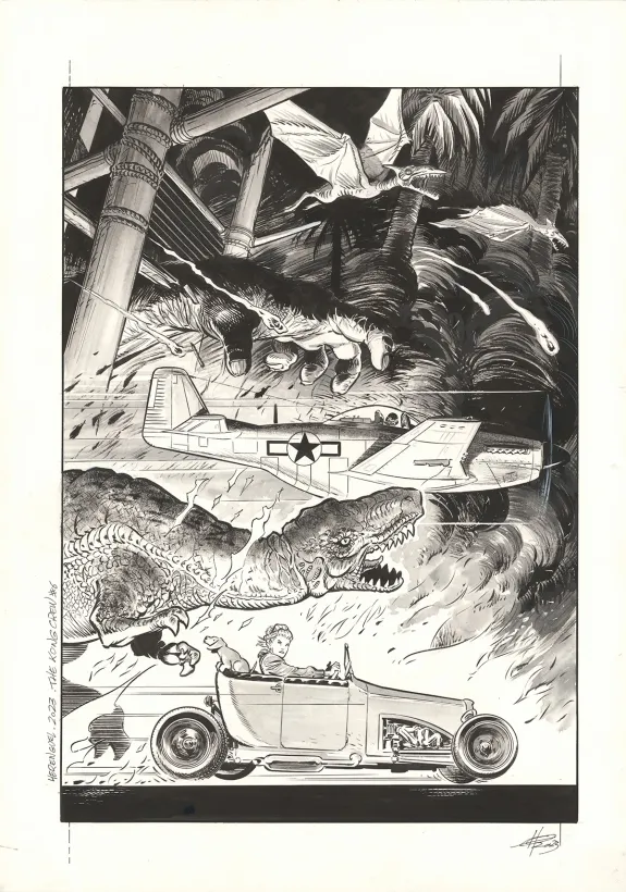 Couverture, The Kong Crew, Eric Herenguel