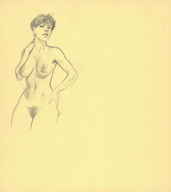 Sketch, Le Cahier bleu, André Juillard