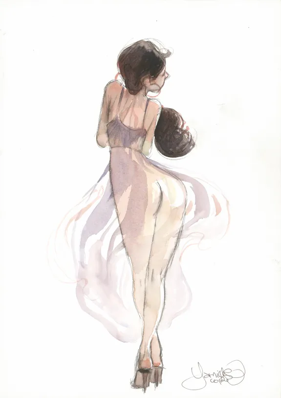 Illustration couleur, Yannick Corboz