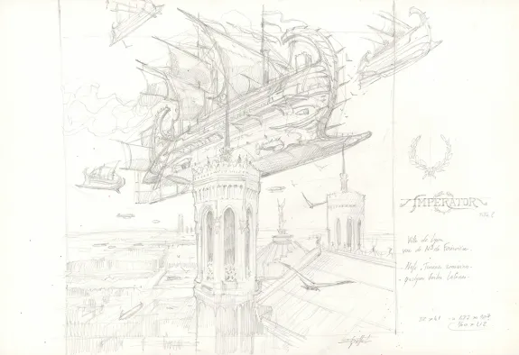 Crayonné, Steampunk, Didier Graffet