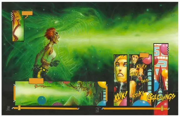 Planche couleur, Sha, Soul Vengeance (T.3), Olivier Ledroit