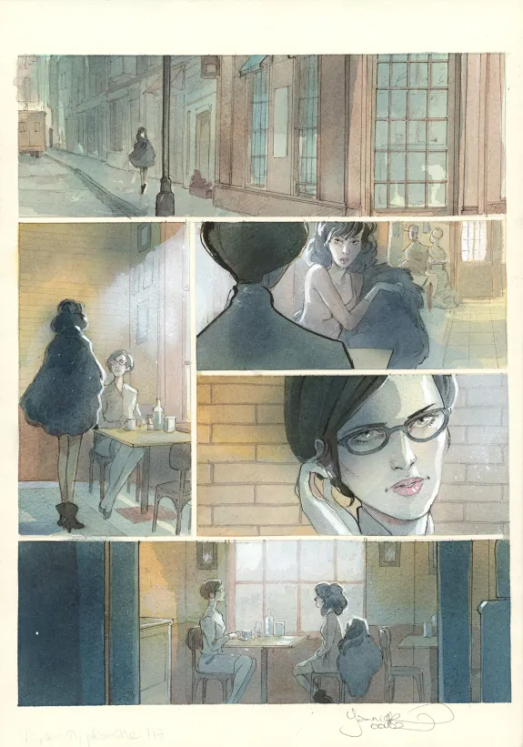Planche couleur, Le Voleur d'amour, Yannick Corboz