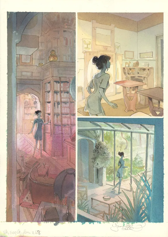 Planche couleur, Le Voleur d'amour, Yannick Corboz