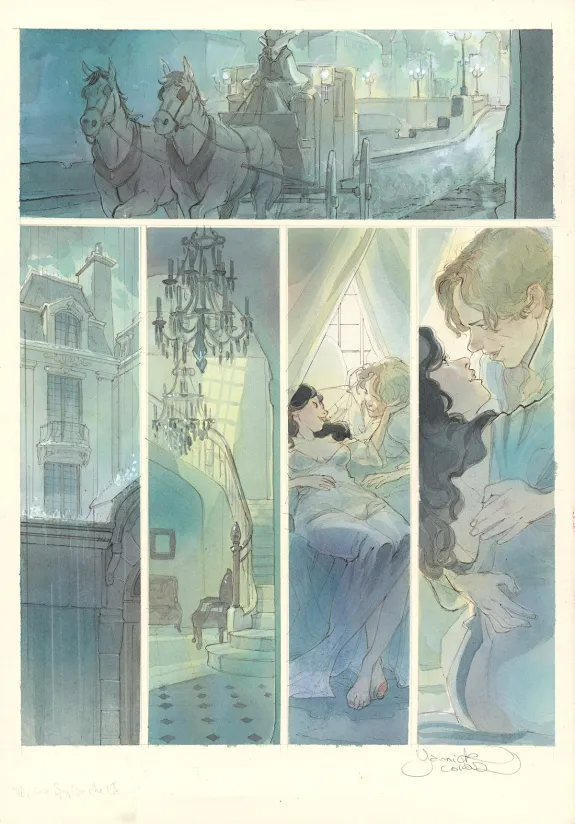 Planche couleur, Le Voleur d'amour, Yannick Corboz
