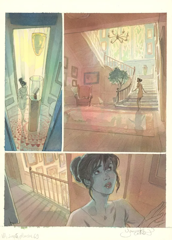 Planche couleur, Le Voleur d'amour, Yannick Corboz