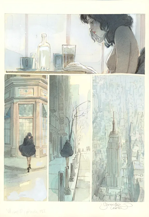 Planche couleur, Le Voleur d'amour, Yannick Corboz