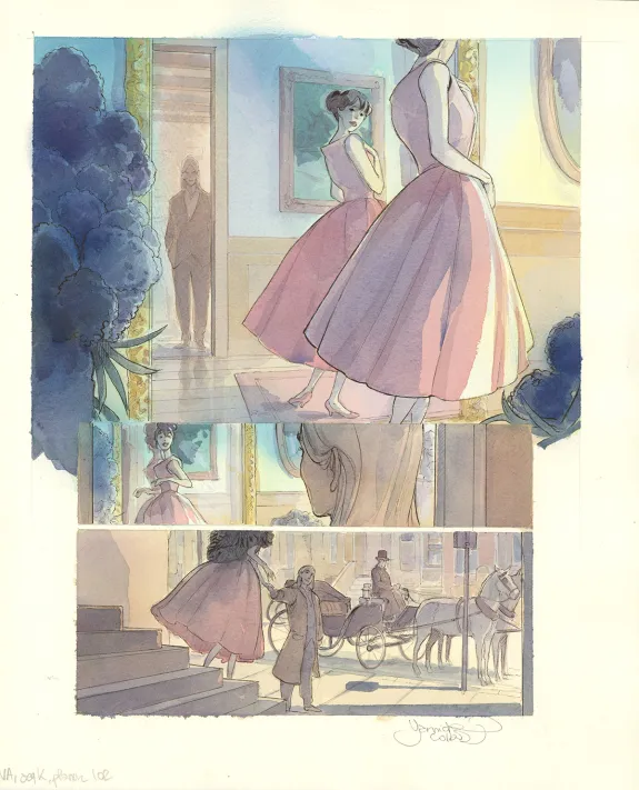 Planche couleur, Le Voleur d'amour, Yannick Corboz