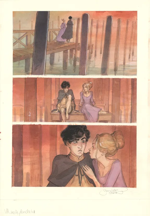 Planche couleur, Le Voleur d'amour, Yannick Corboz