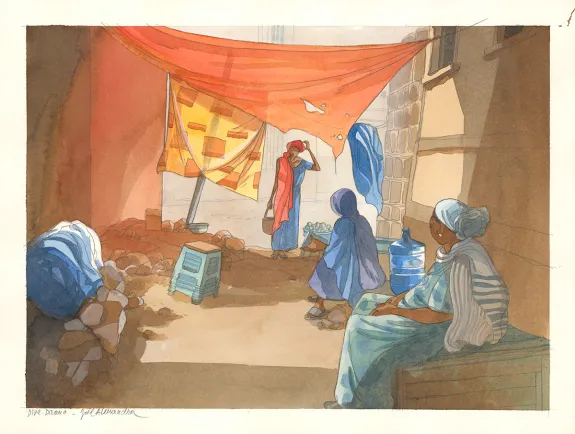 Illustration couleur, Je est un autre, Joel Alessandra