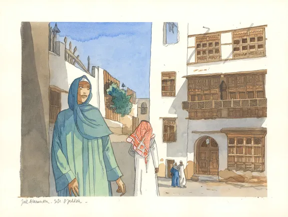 Illustration couleur, Je est un autre, Joel Alessandra