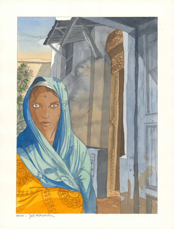 Illustration couleur, Je est un autre, Joel Alessandra