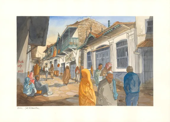 Illustration couleur, Je est un autre, Joel Alessandra