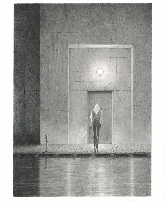 Planche noir et blanc, Le Fantôme de l'Opéra , Paul & Gaëtan Brizzi