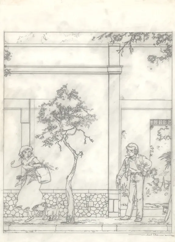 Projet de couverture, Julien Boisvert , Jikuri (T.3), Michel Plessix