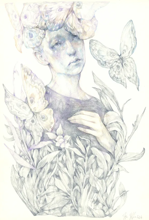 Colored illustration, Marco Mazzoni