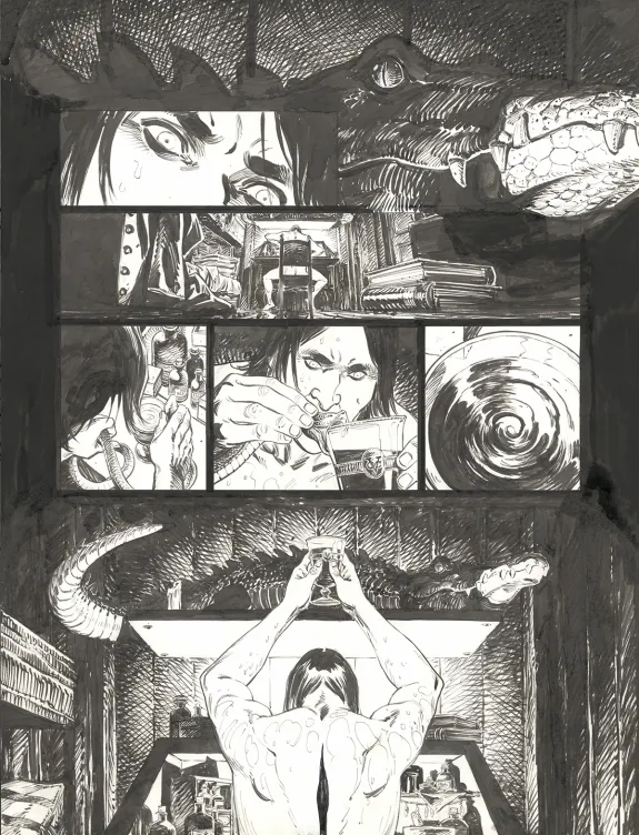 Planche noir et blanc, 1629... ou l'Effrayante Histoire des naufragés du Jakarta, L'Apothicaire du diable (T.1), Thimothée Montaigne