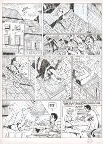 Planche noir et blanc, Lady S., A ta santé, Suzie ! (T.2), Philippe Aymond