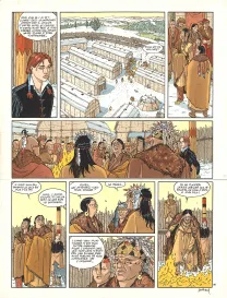 Planche couleur, Plume aux Vents, Beau-Ténébreux (T.3), André Juillard
