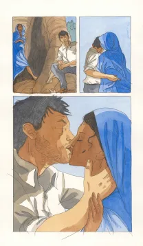 Colored original page, Je est un autre, Joel Alessandra