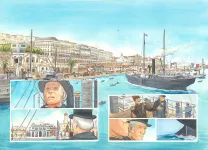 Planche couleur, Artifices, un magicien en Algérie, Julen Ribas