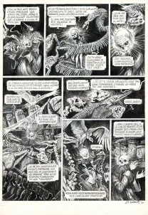 Planche noir et blanc, La Tête de mort venue de Suède, Daria Schmitt