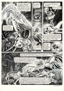 Planche noir et blanc, La Tête de mort venue de Suède, Daria Schmitt