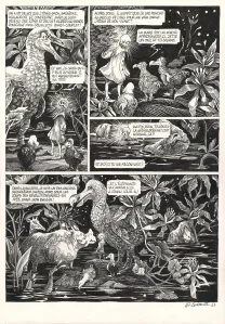 Planche noir et blanc, La Tête de mort venue de Suède, Daria Schmitt
