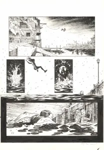 Planche noir et blanc, Shi, Le Roi démon (T.2), Josep Homs