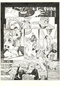 Black and white original page, Shi, Au Commencement était la colère (T.1), Josep Homs