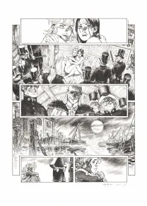 Planche noir et blanc, Shi, Victoria (T.4), Josep Homs